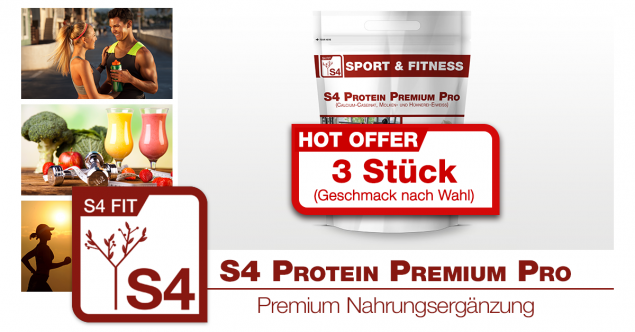 3x S4 Protein Premium Pro - SPARBUNDLES