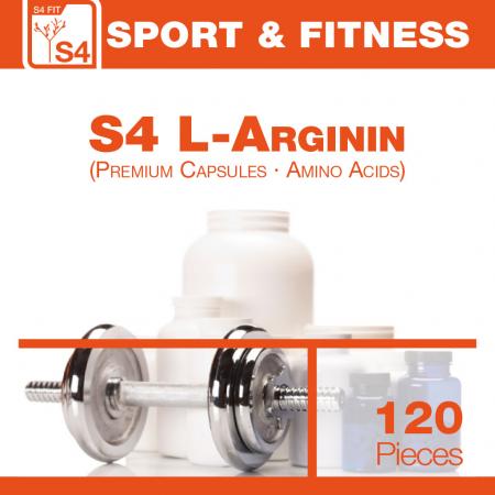 S4 L-Arginin 120 Kapseln