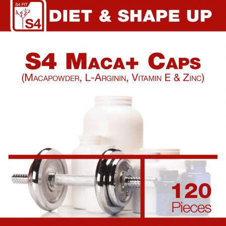 S4 Maca+ Caps