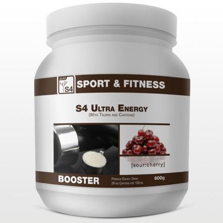 S4 Energy Booster mit Taurin + Koffein