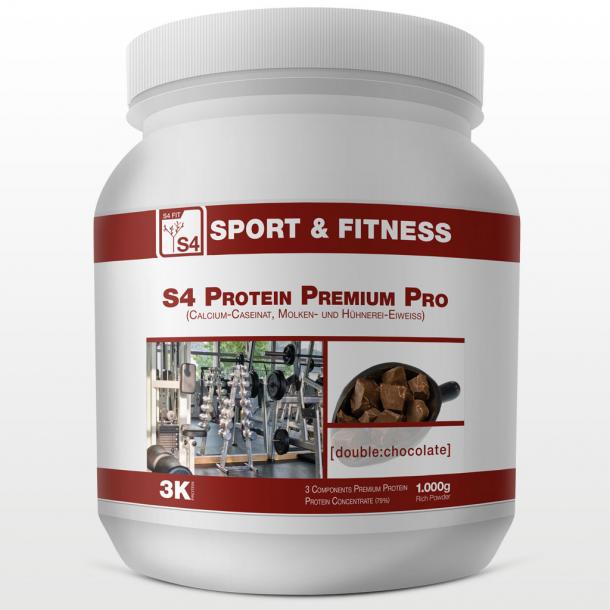 S4 Protein Premium Pro - DoubleChocolate