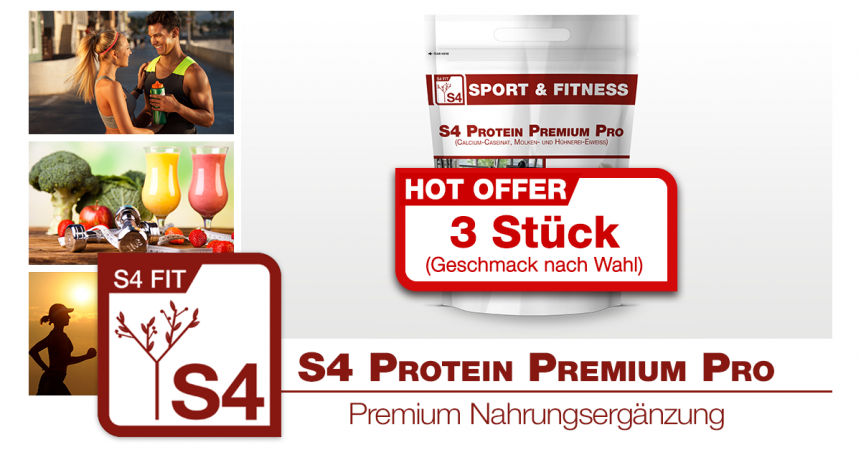 3x S4 Protein Premium Pro