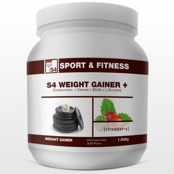 S4 Weight Gainer + (Erdbeere)